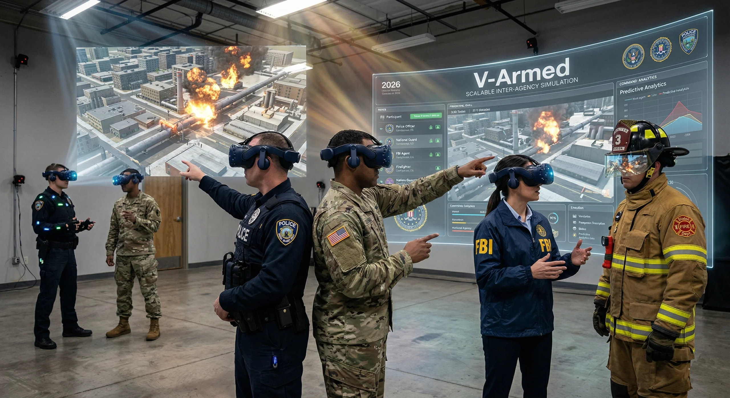 Inter-Agency VR Training: The Future of Multi-Jurisdictional Drills | V-Armed