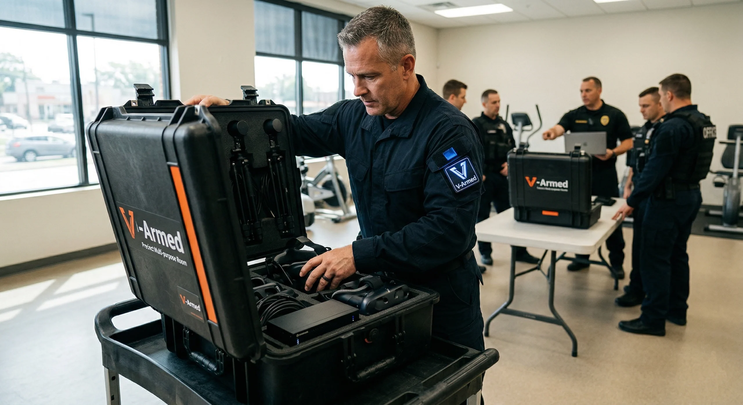 Portable VR vs. Fixed Sims: Scaling Tactical Readiness Across Large Departments